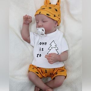Reborn Baby Doll 18”Realistic Soft Weighted Sleeping Newborn Doll ✨BRAND NEW✨